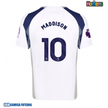 Camisa de Futebol Tottenham Hotspur James Maddison #10 Equipamento Principal 2025-26 Manga Curta